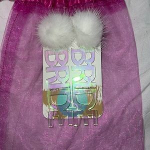 Fur IRIDESCENT BRIDE EARRINGS